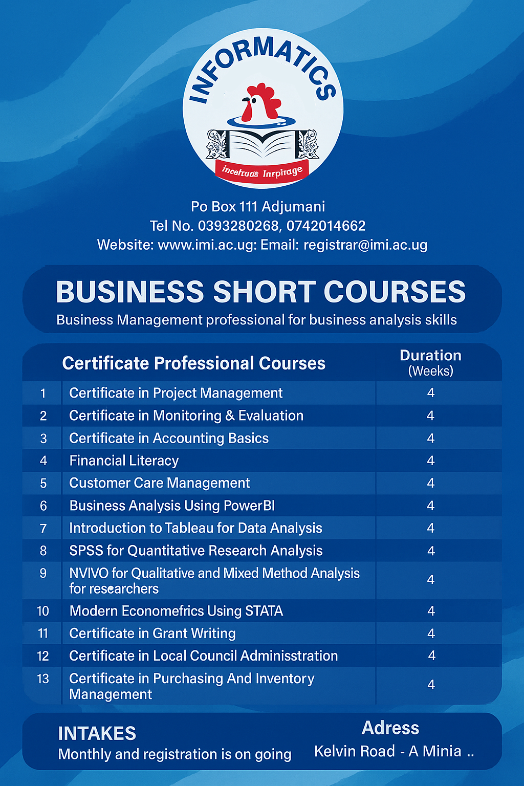 Short Courses